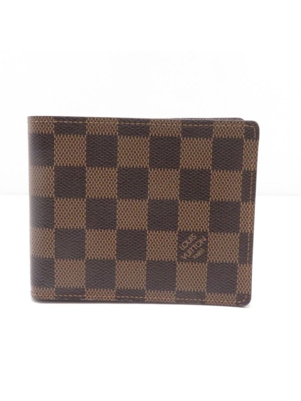 Louis Vuitton Portefeuille Florin Damier Bifold Wallet Canvas Brown